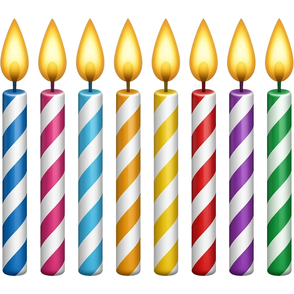 candles birthday 67 emoji