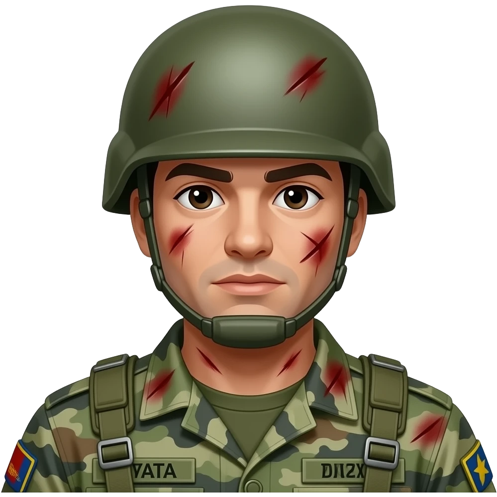 MILITA CON HERIDAS MAS HERIAS MUCHAS MAS emoji