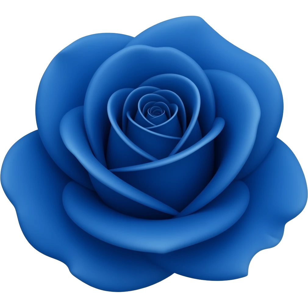 rosa azul emoji