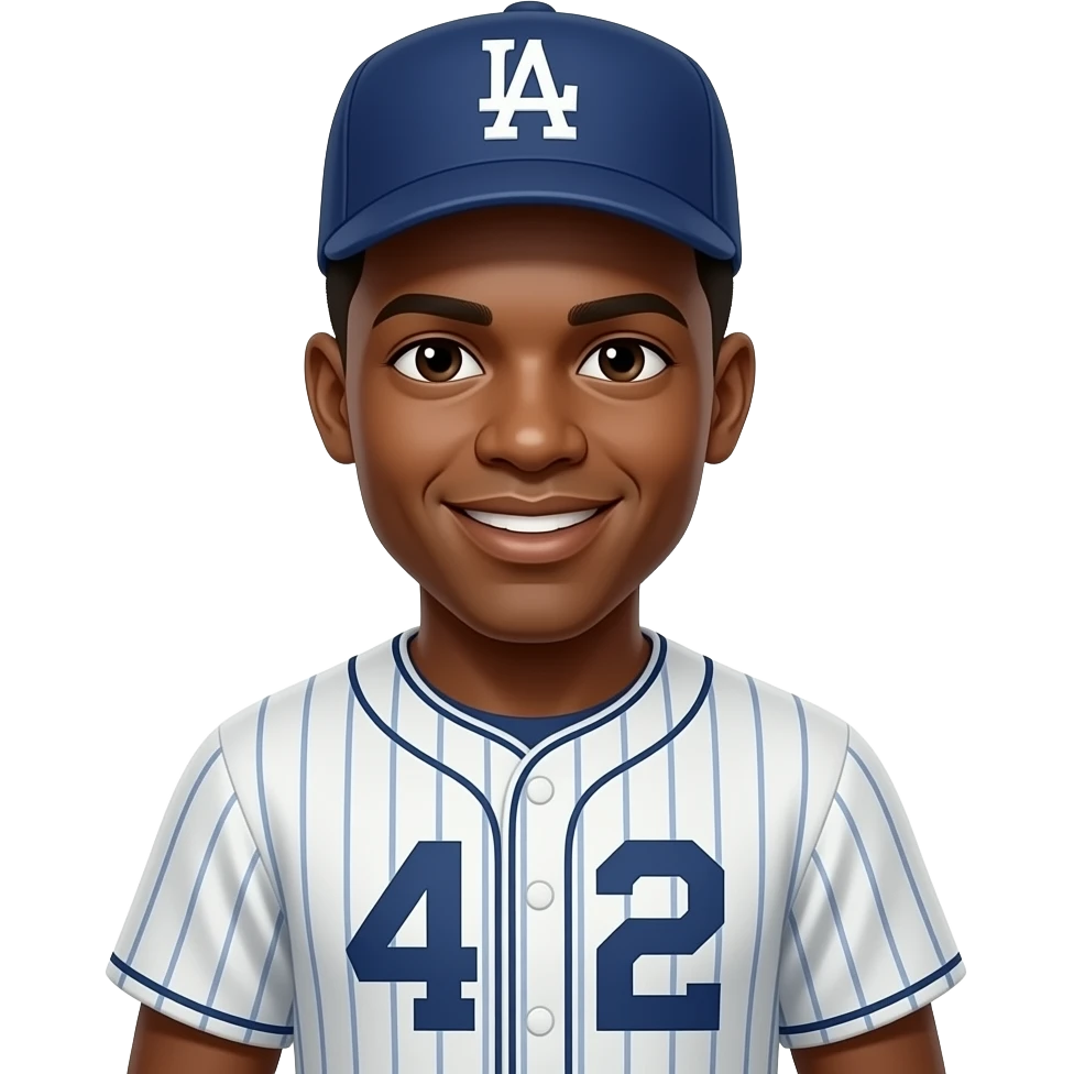 Jackie Robinson emoji