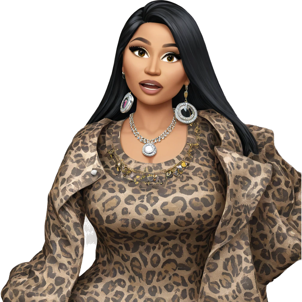 girl with black hair and jewelry emoji
