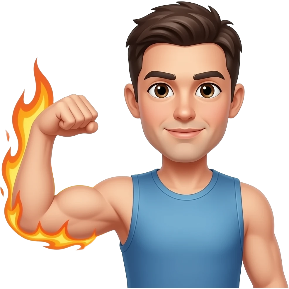 burning bizeps emoji