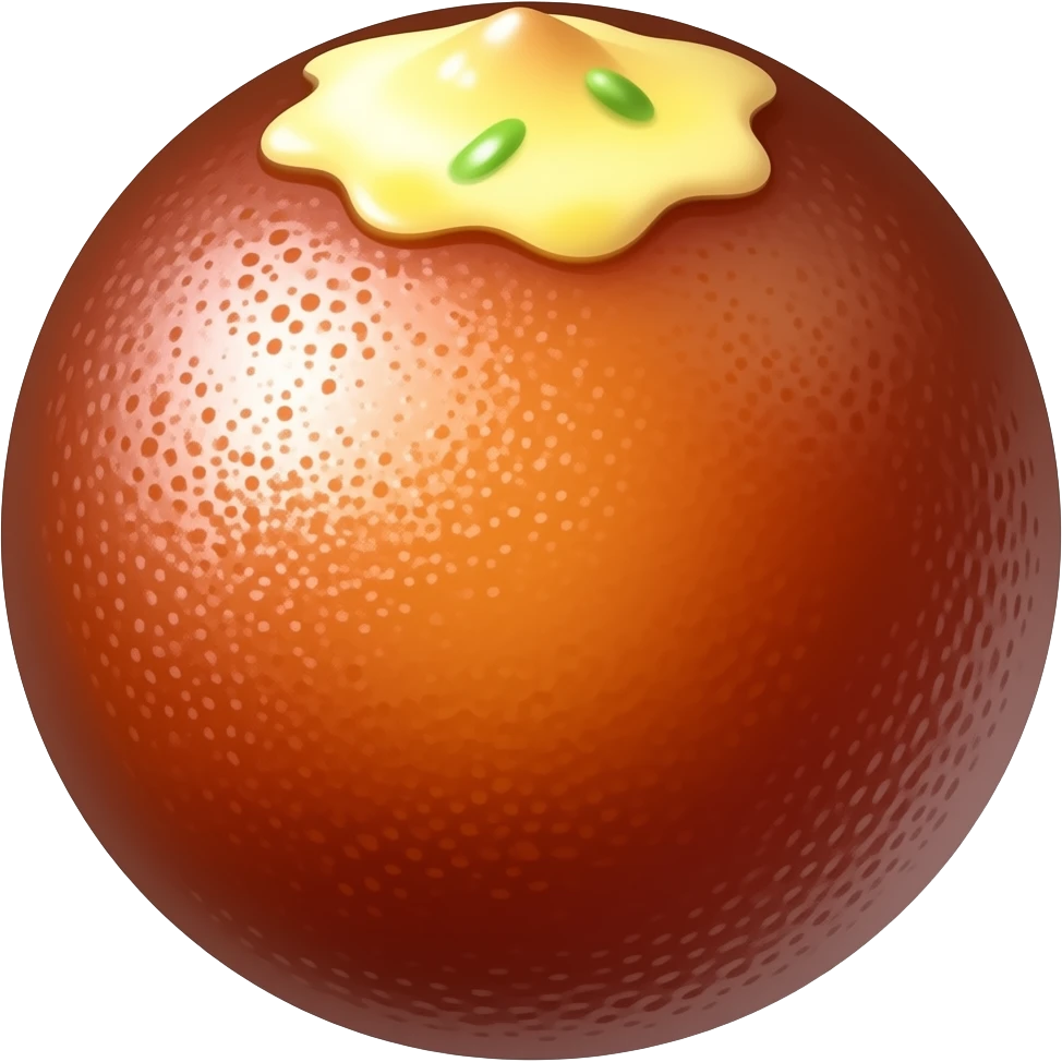 Please give me gulab Jamun emoji please I I don't give dotted gulab jamun emoji