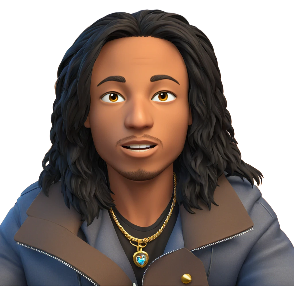 dark-haired boy with jewelry emoji