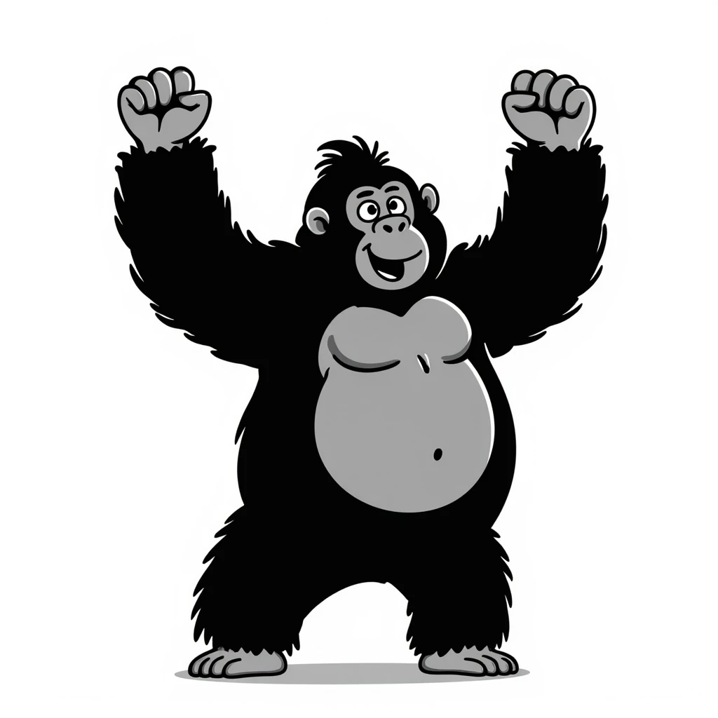 Gorilla emoji