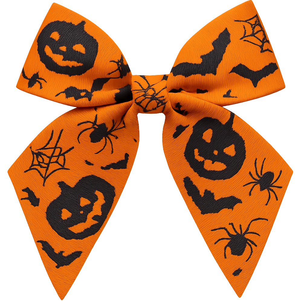 Halloween bow, remove background emoji