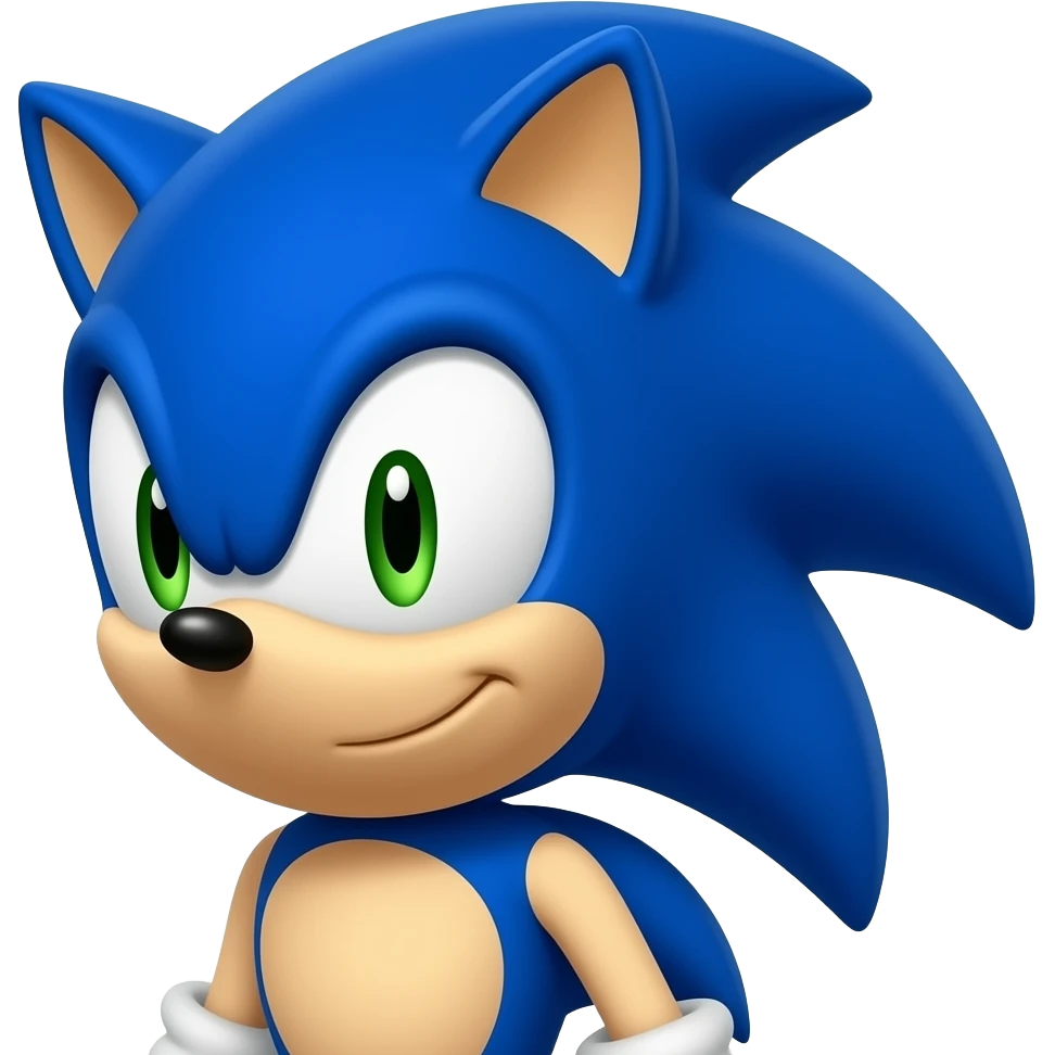 Sonic the Hedgehog emoji