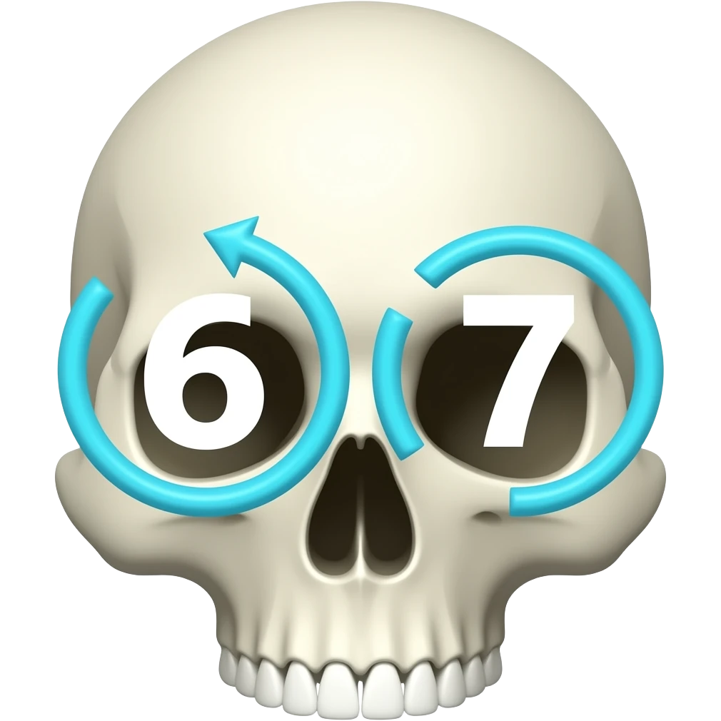 💀6⃣7⃣ emoji