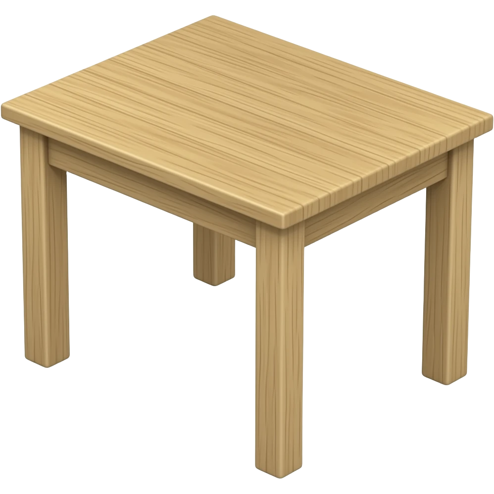 table de coté emoji