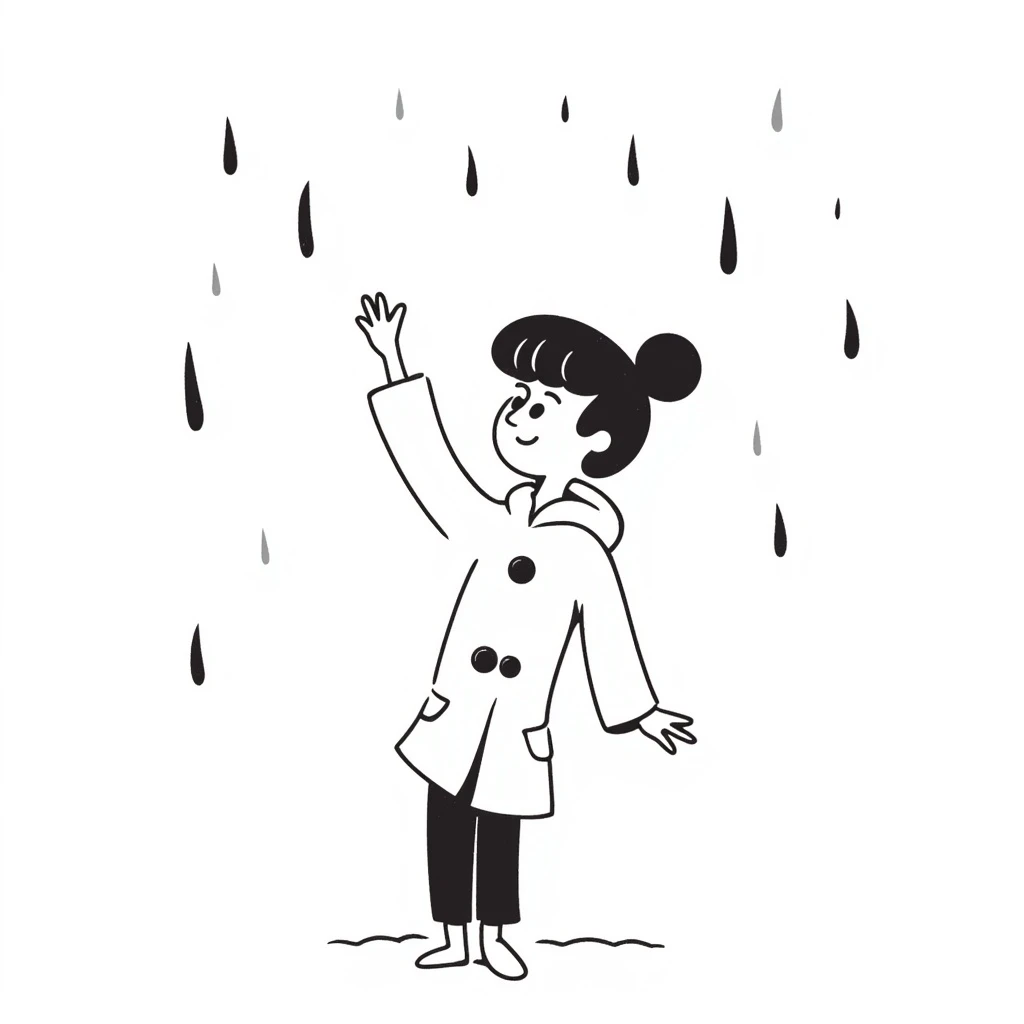 Rain emoji