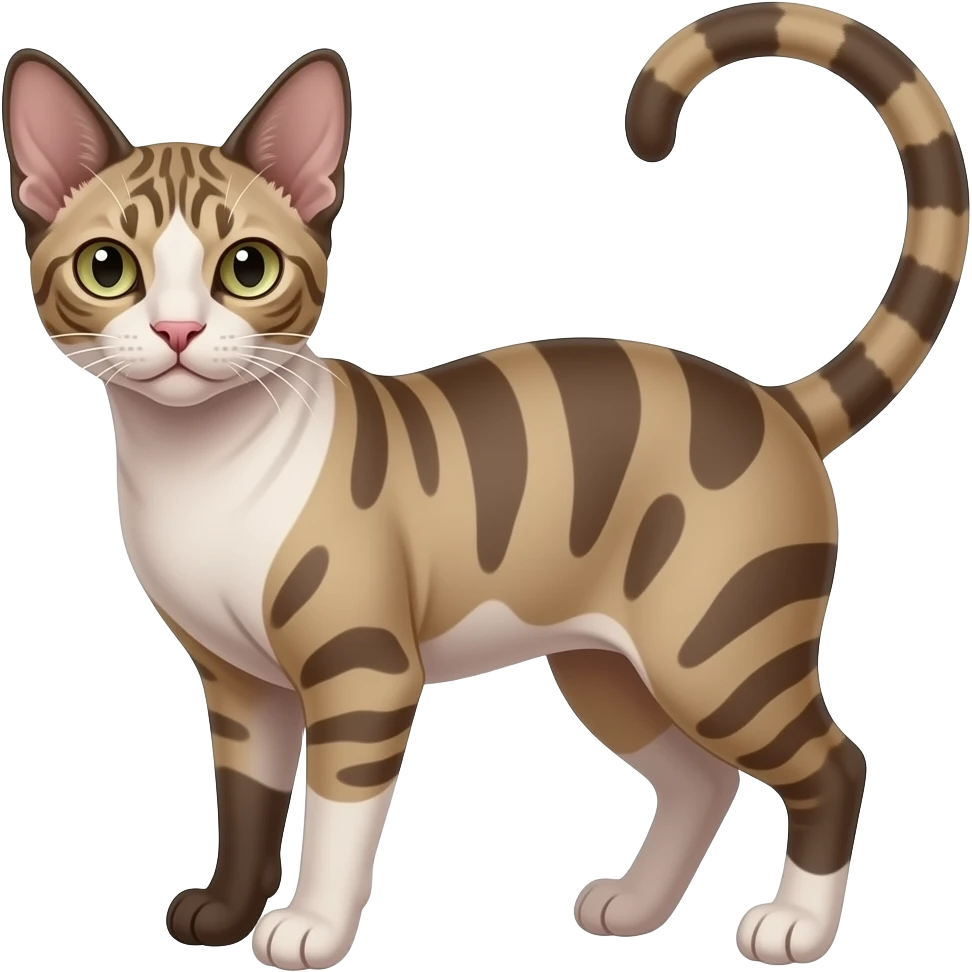 Oriental-Bambino-Scottish-Fold-Cornish-Rex-Devon-Rex-Munchkin-Hybrid emoji