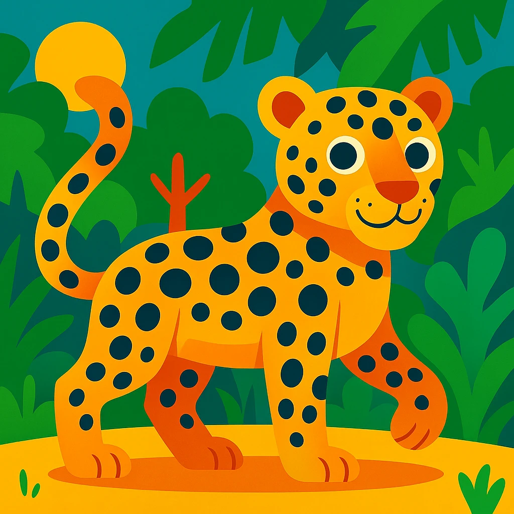 Leopard emoji