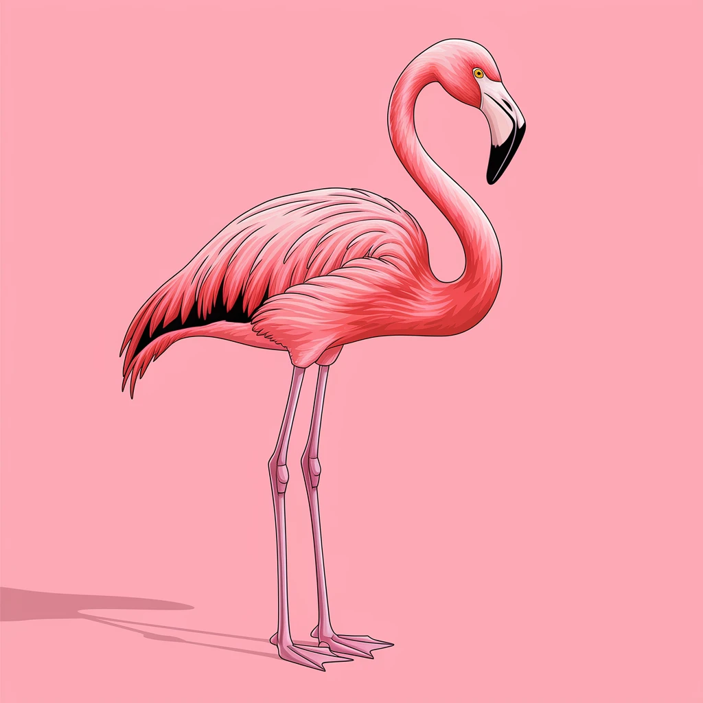 Flamingo emoji