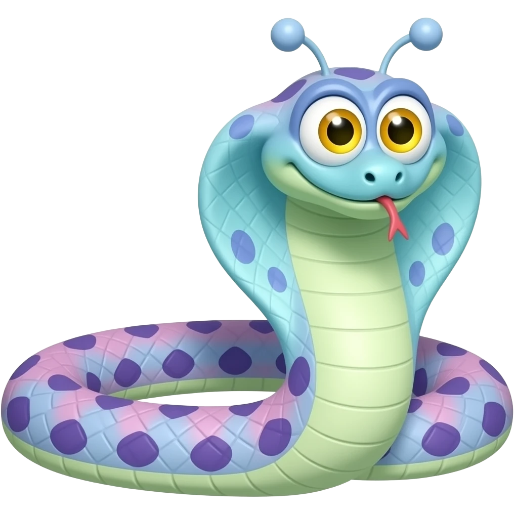Bob esponja Gary, a cobra, tem olhos no topo das antenas e o corpo em um tom azul claro opaco, enquanto a parte inferior é verde-amarelada clara. Seus olhos também são verde-amarelados claros, com pupilas alaranjadas. A carapaça é rosa claro com manchas roxas opacas. Pregnant enojado emoji