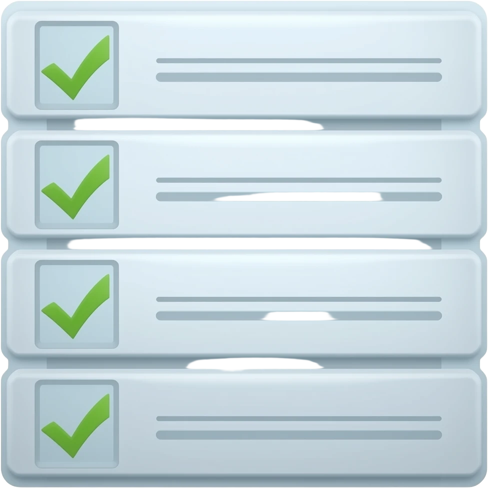 database list emoji