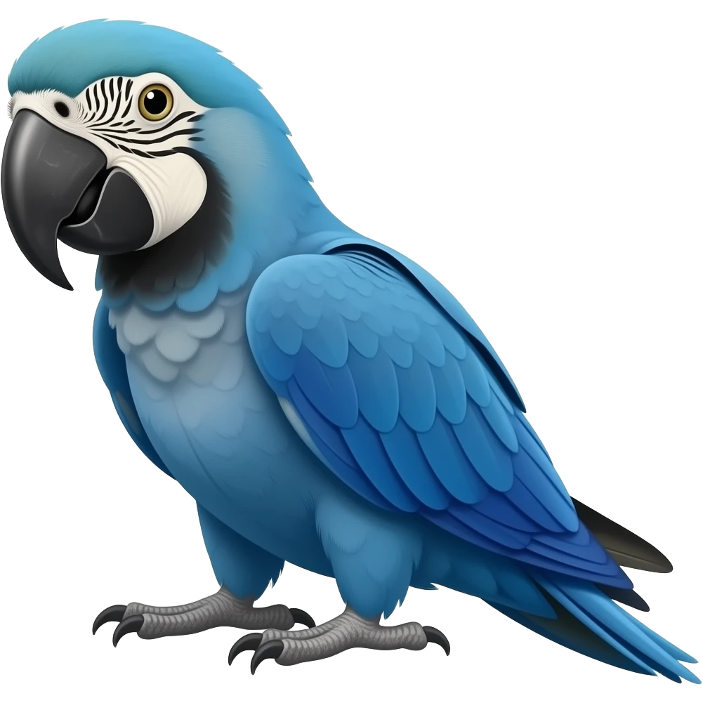 Arara azul emoji