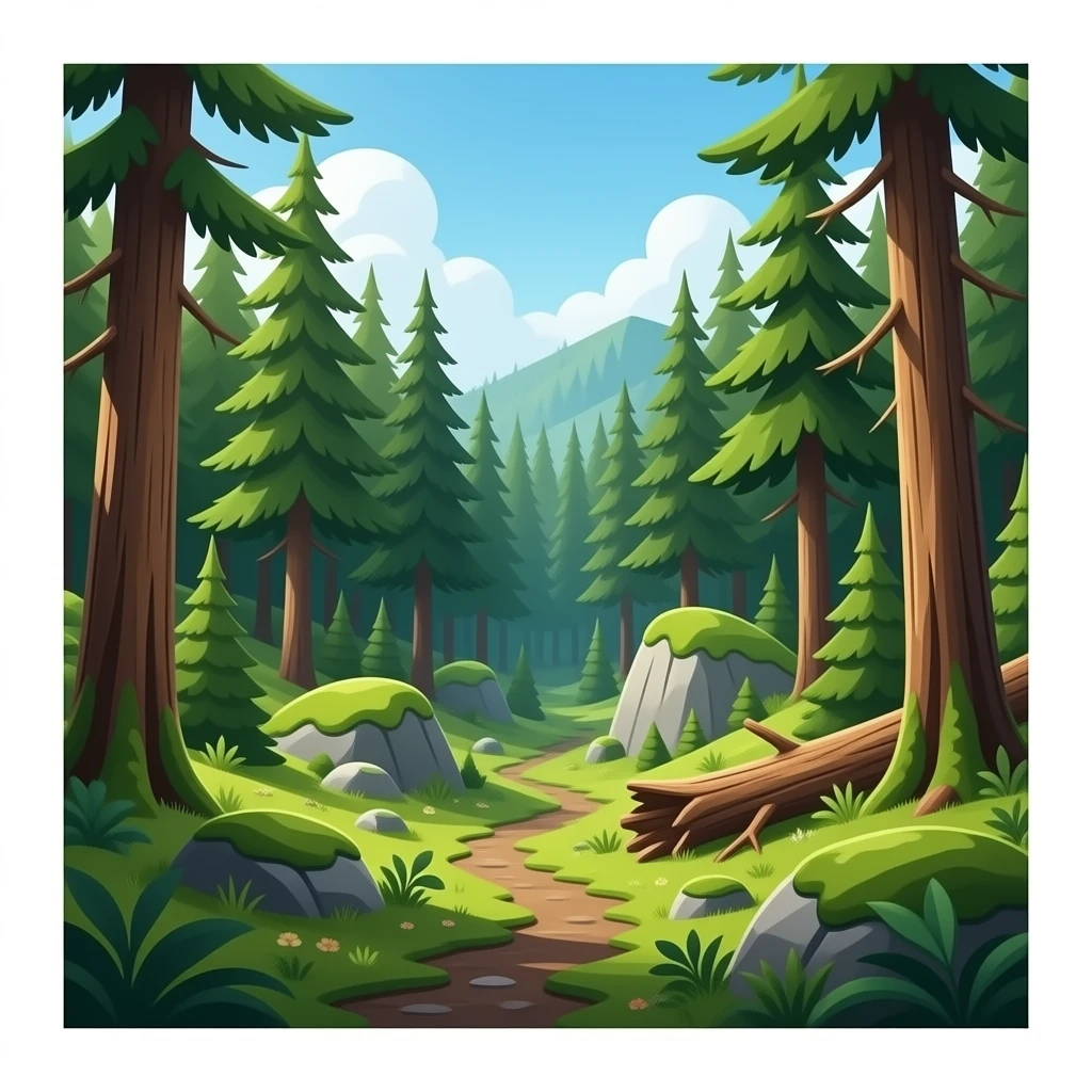 forest terrain emoji