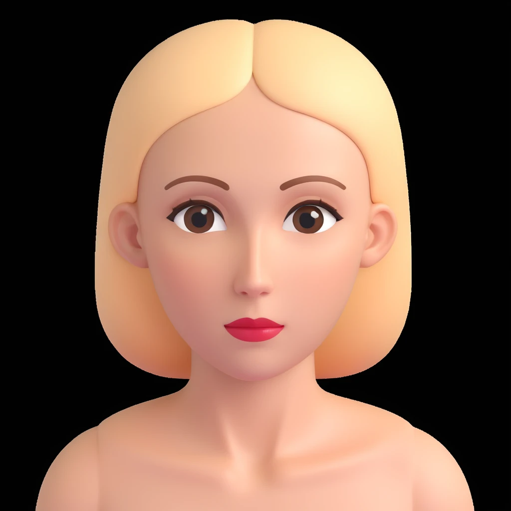 realistic 3D medical image of a woman with PCOS, androgenic alopecia hair thinning, oily skin, clinical details, neutral atmosphere, portrait aspect ratio 2:3 emoji