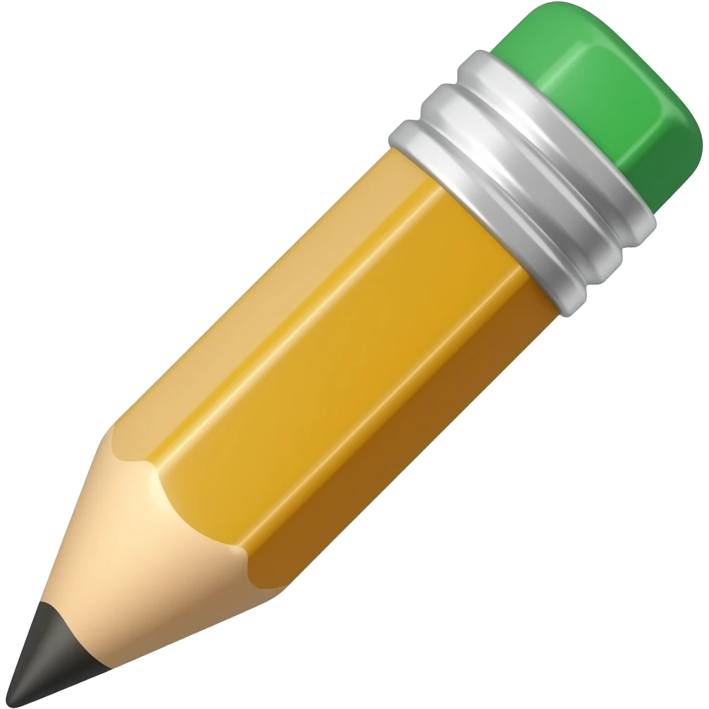 School Pencil emoji