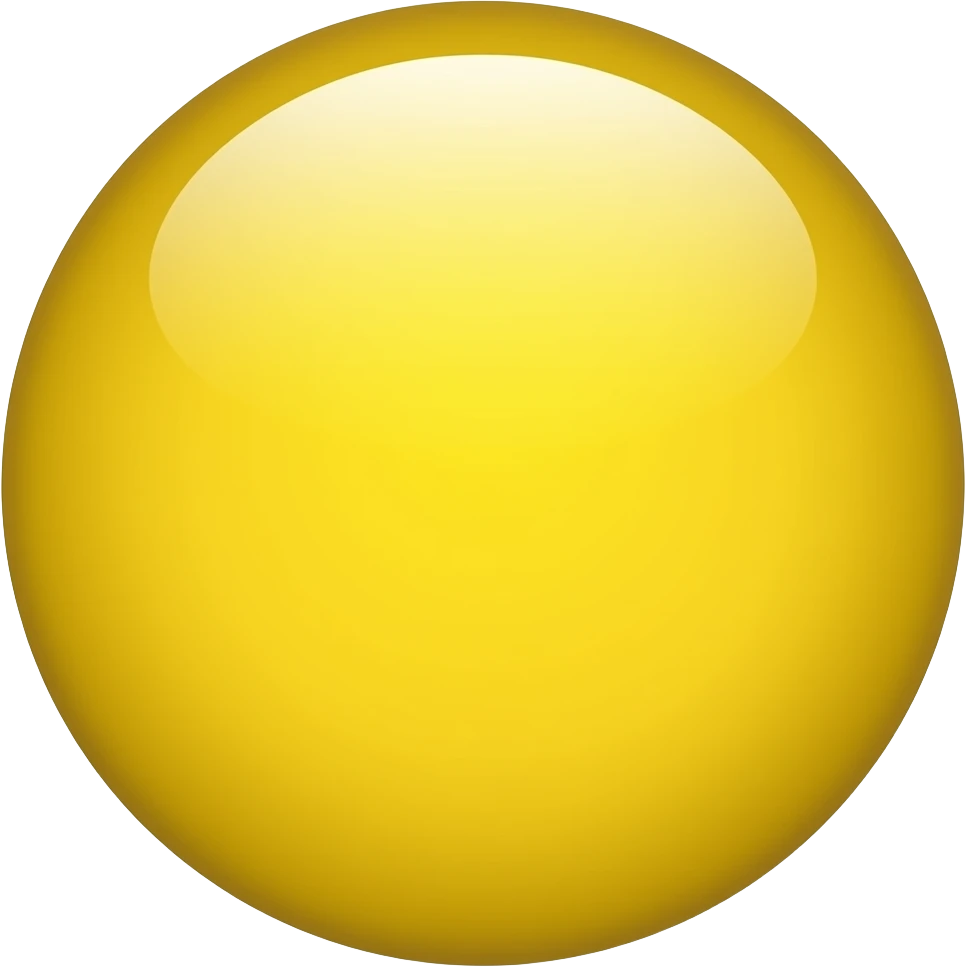 serious yellow circle emoji emoji