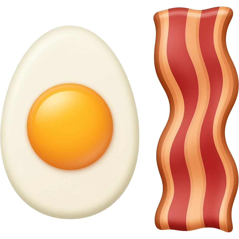 eggs and bacon emoji