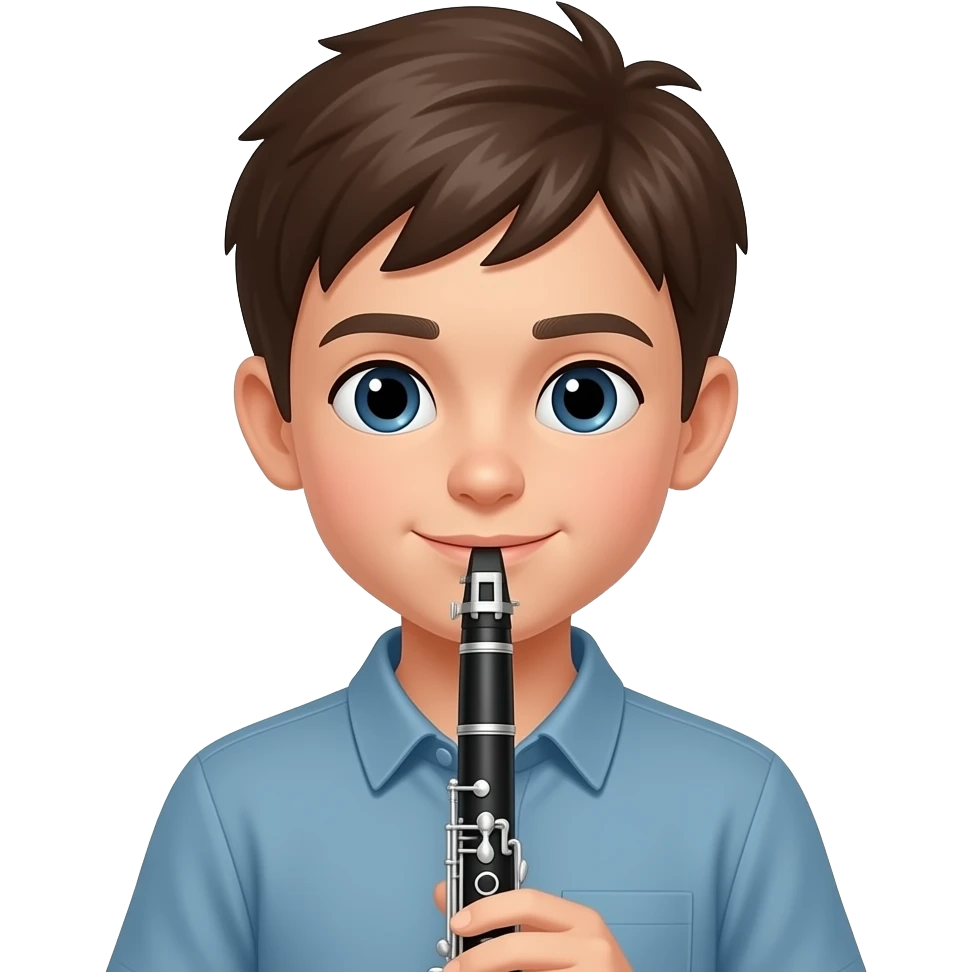 Boy with Clarinet emoji
