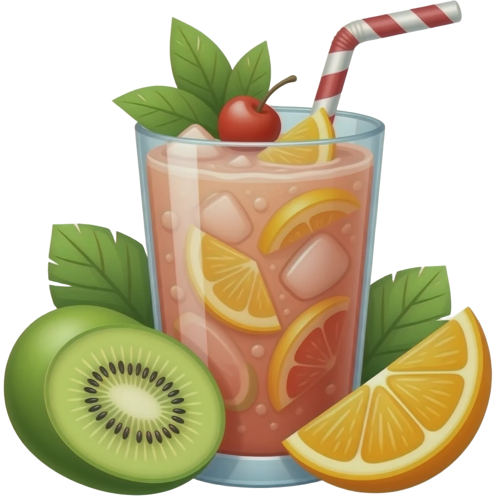Tropical Fruit Smoothie emoji