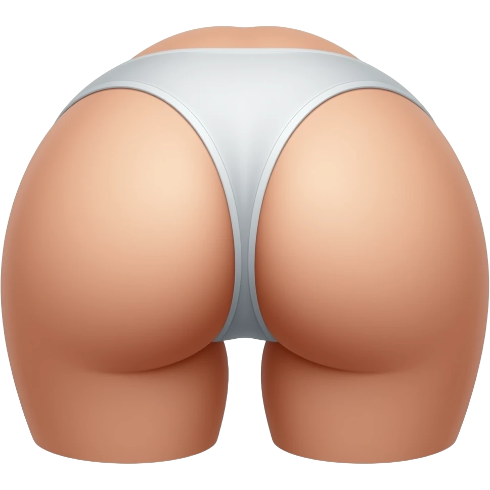 butt from behind bent over emoji