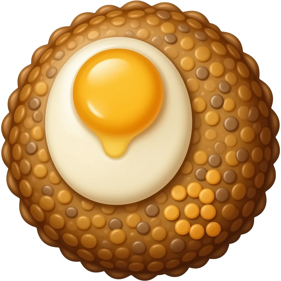 קציצות מעדשים מונבטות emoji