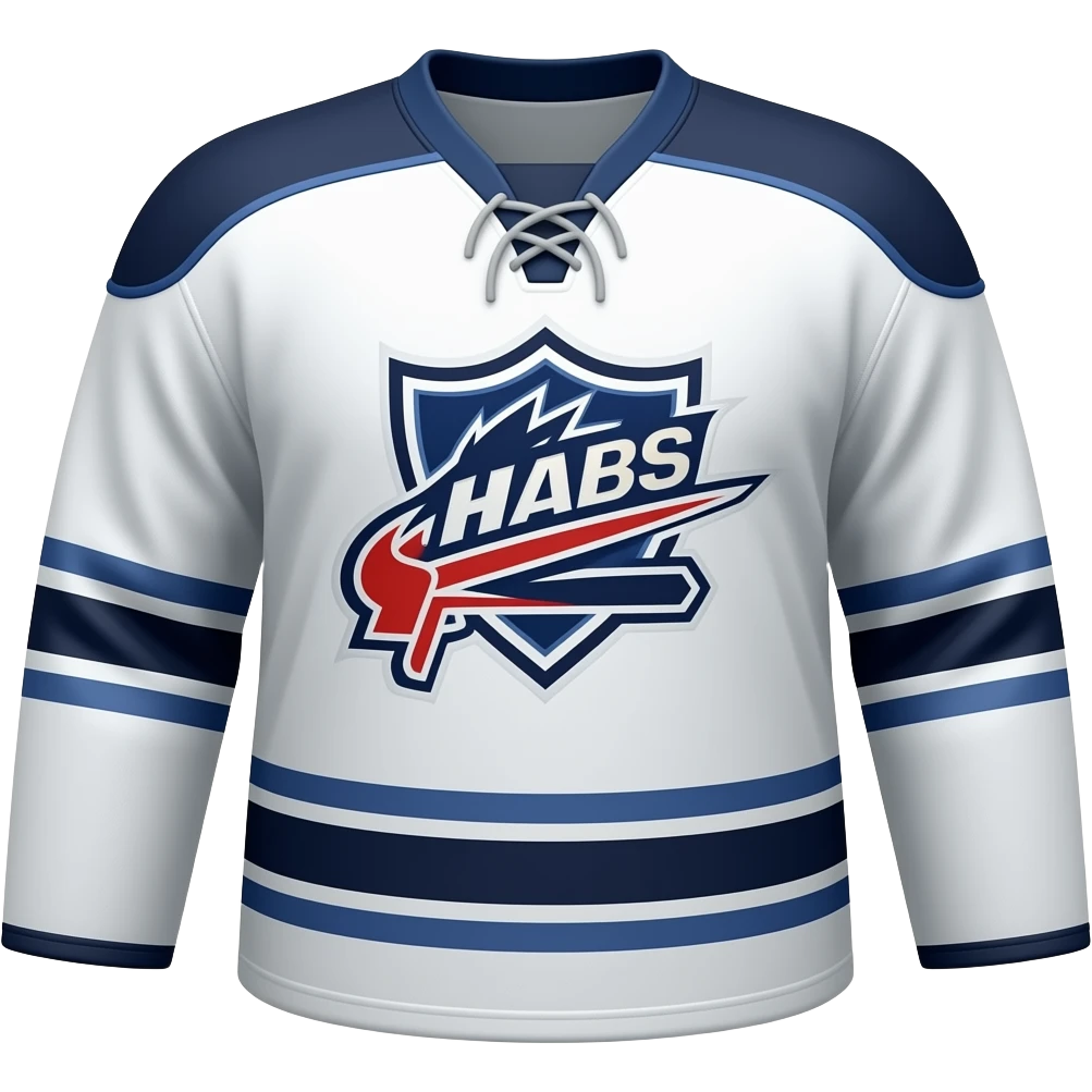 The habs hockey jersey emoji
