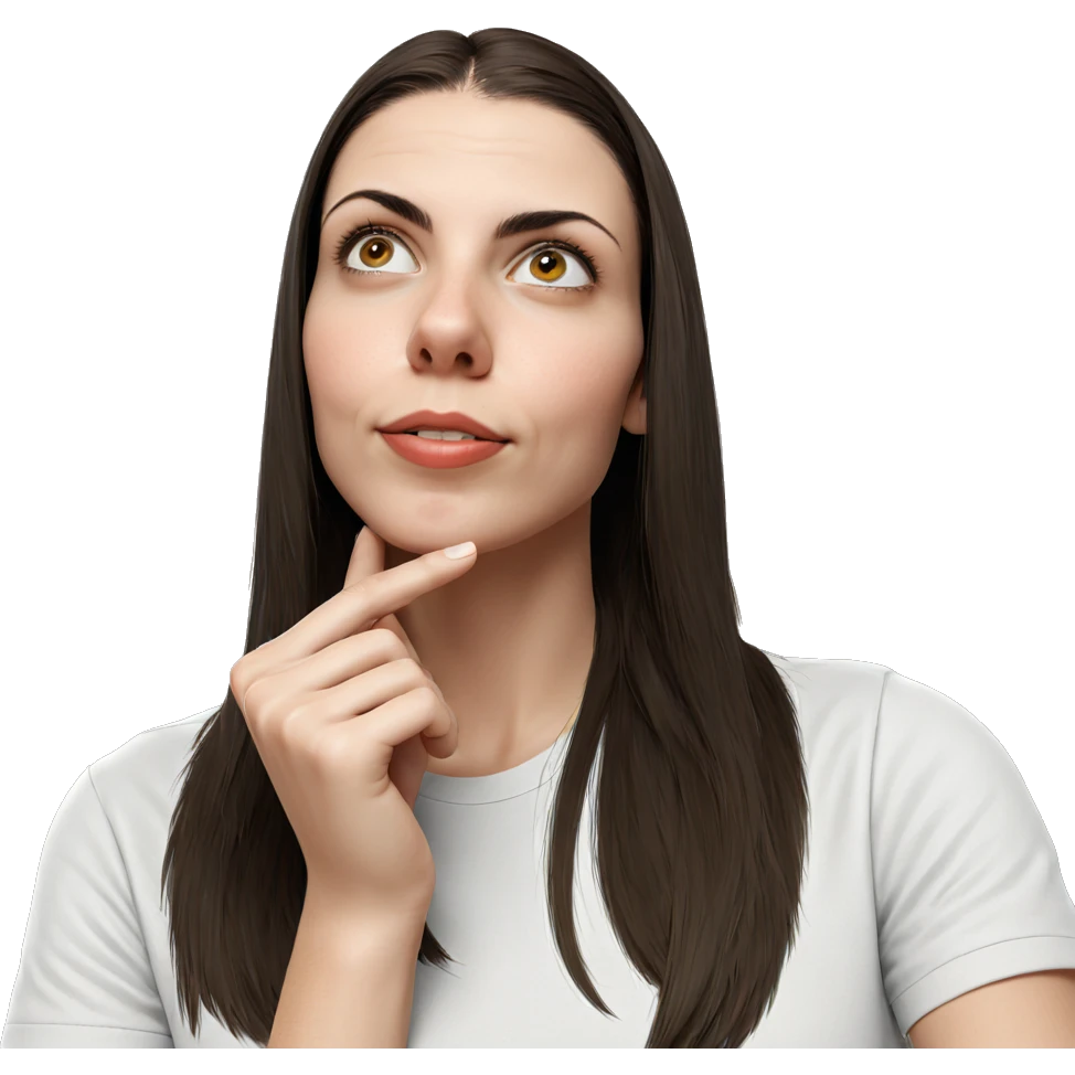 realistic portrait of girl emoji