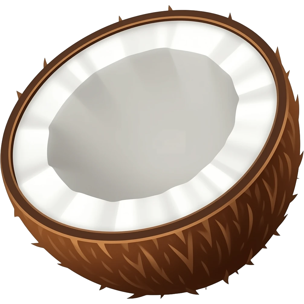 Coconut emoji