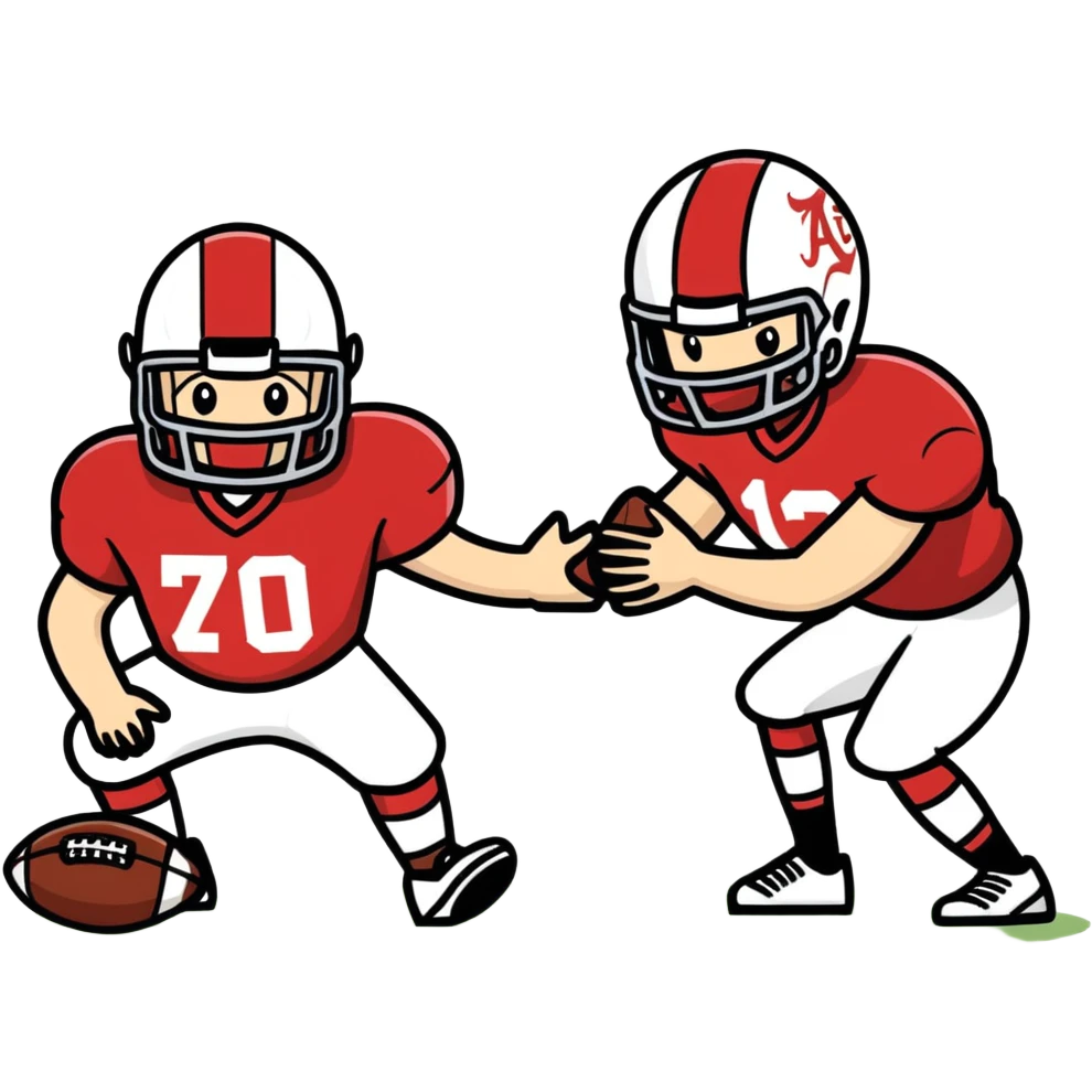 Roll Tide Football game emoji