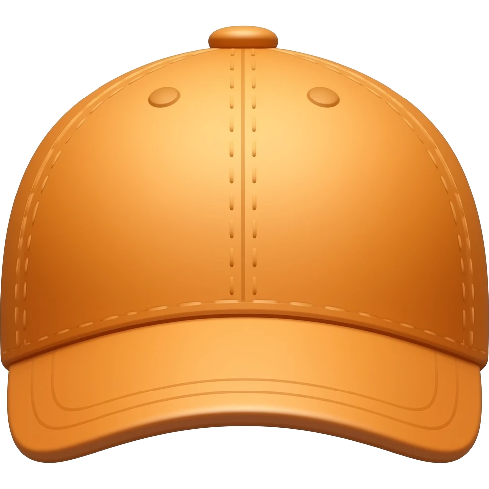 Orange cap emoji