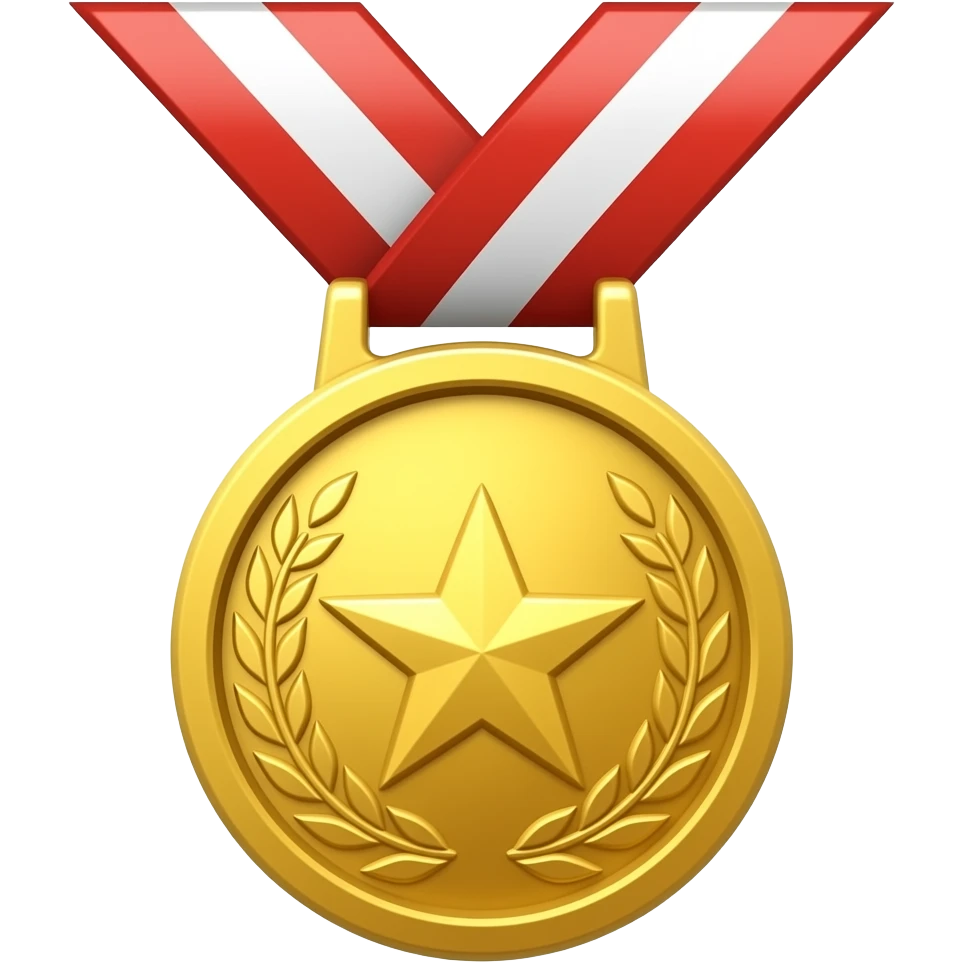 A  2d medal emoji