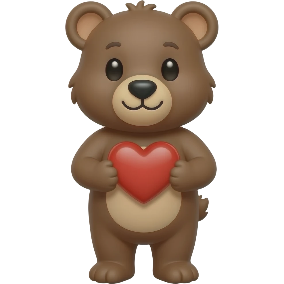 🐻+😍 emoji