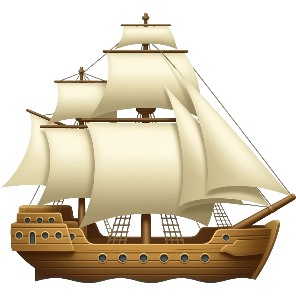 корабель emoji