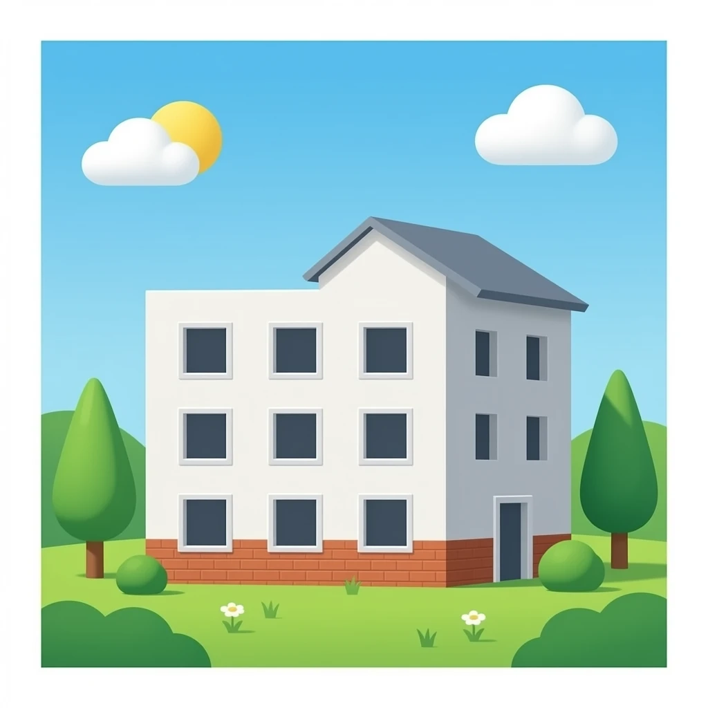 Construction building emoji