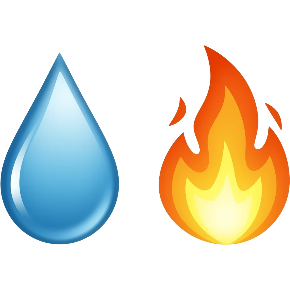 💧🔥 emoji