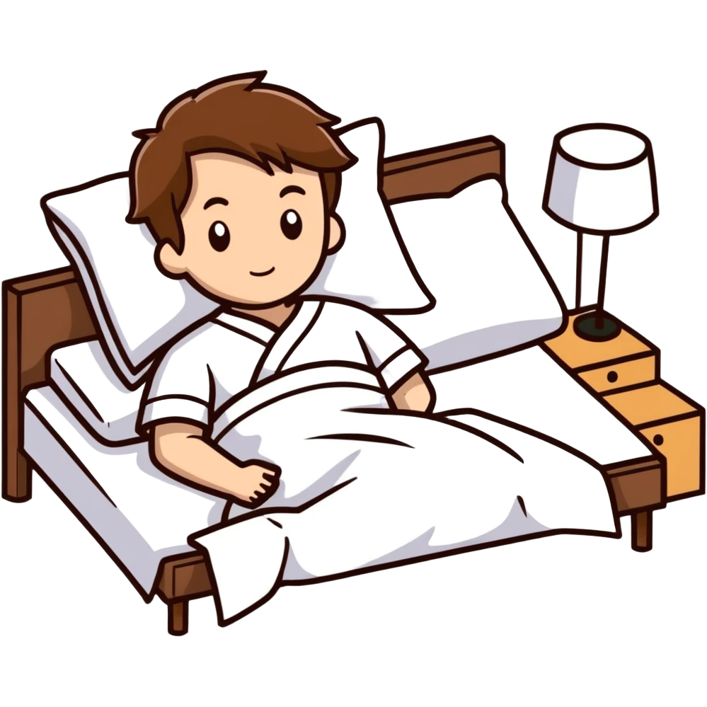 Couple man hair brown and gi hair brown bed emoji