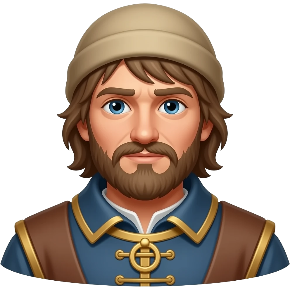poor looking medieval villager emoji