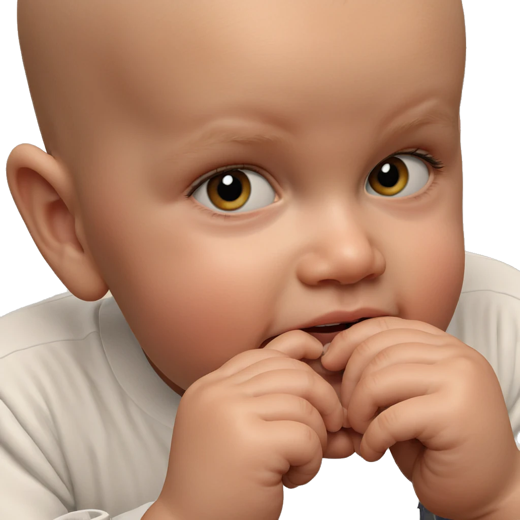 bald boy gazing forward emoji