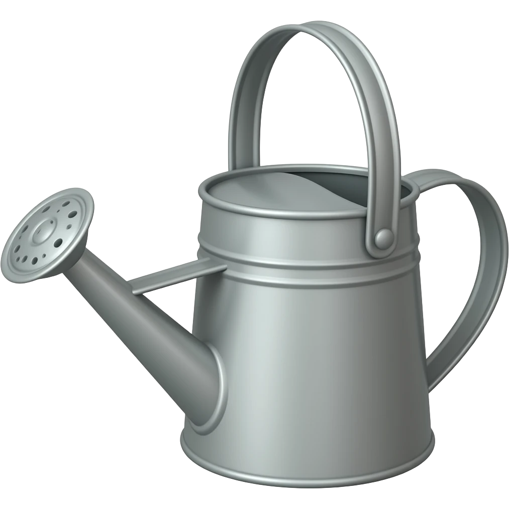 Watering the plants emoji