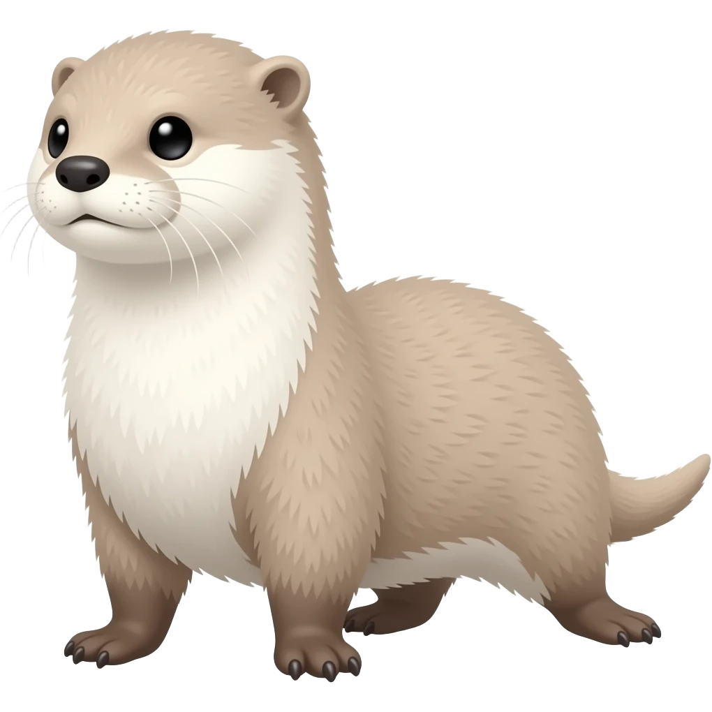 male light color otter emoji