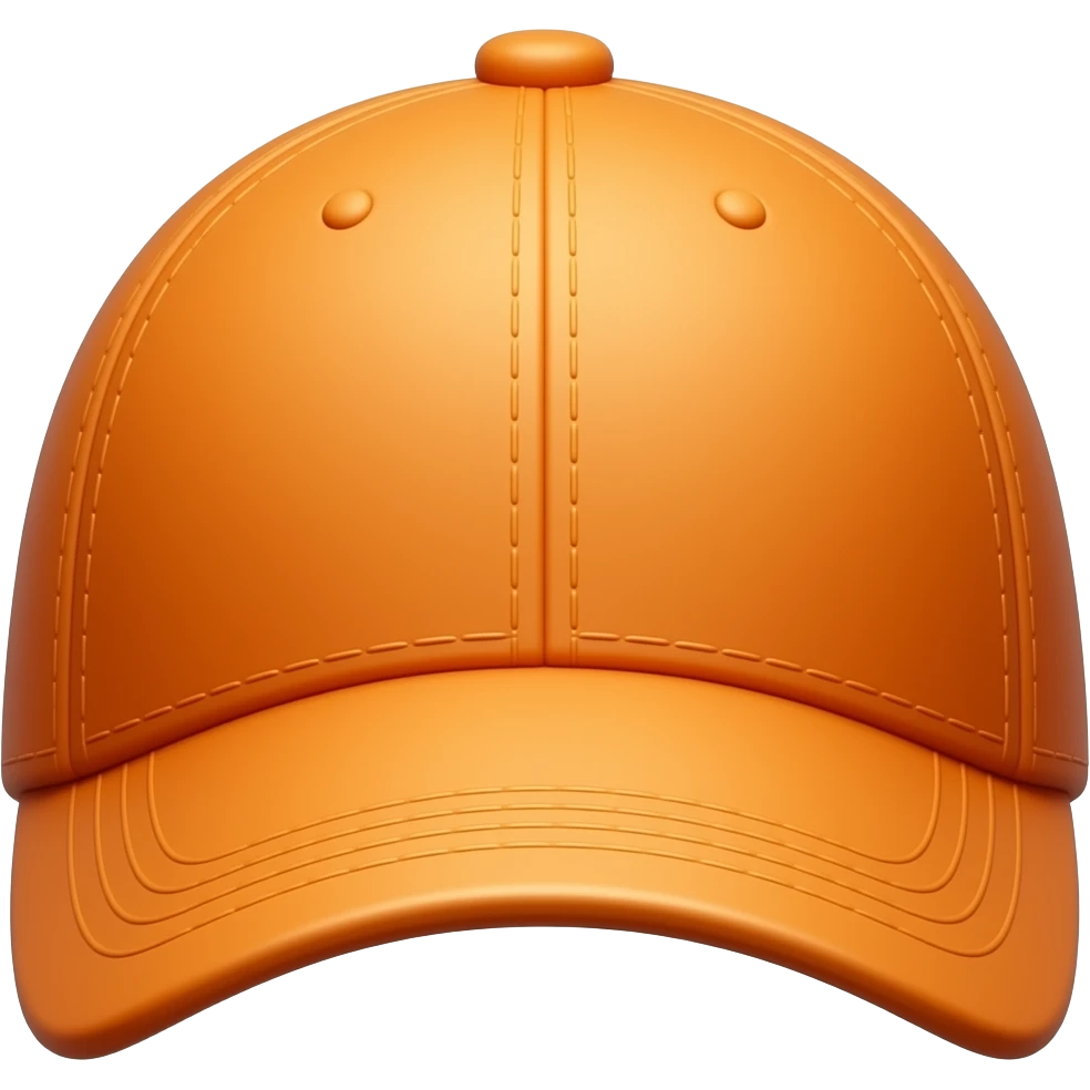 Orange cap emoji
