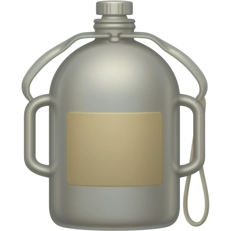 old water flask emoji