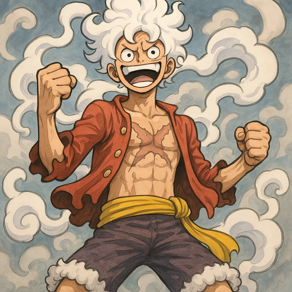 Gear 5 luffy emoji