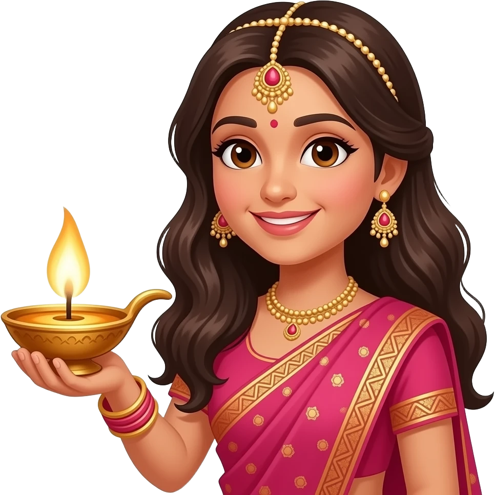 gennie with chirag emoji