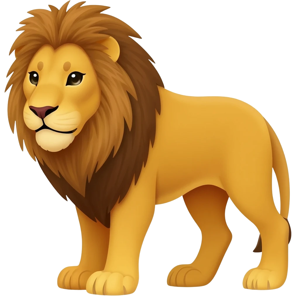 Asiatic lion emoji