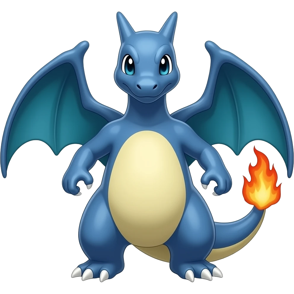 Charizard blue emoji